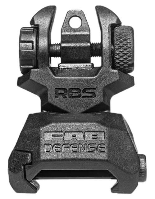 4609195968_tsilik-skladanij-fab Цілик складаний FAB Defense RBS на Picatinny. Black - Зображення 1