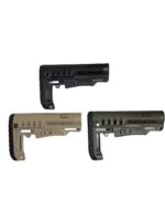 Приклад DLG TBS TACTICAL чорний для гвинтівок із трубкою розміру Mil-Spec - Зображення 3