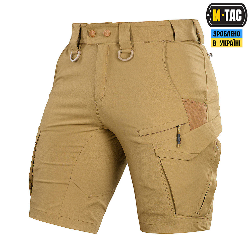 4650307454_m-tac-shorti-aggressor M-Tac шорти Aggressor Summer Flex Coyote - Зображення 1