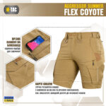 M-Tac шорти Aggressor Summer Flex Coyote - Зображення 4