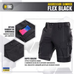 M-Tac шорти Aggressor Summer Flex Black XXXL - Зображення 4