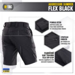 M-Tac шорти Aggressor Summer Flex Black XXXL - Зображення 5