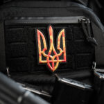 M-Tac нашивка Тризуб PVC великий вогонь - Зображення 4
