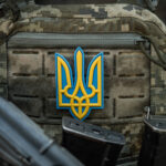 M-Tac нашивка Тризуб PVC великий різнобарвний - Зображення 4