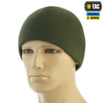 M-TAC ШАПКА WATCH CAP ELITE ФЛІС (320Г/М2) WITH SLIMTEX ARMY OLIVE - Зображення 2