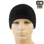 M-Tac шапка Watch Cap Elite флис (320г/м2) с липучкою Black - Зображення 5