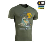 M-TAC ФУТБОЛКА SURF CLUB LIGHT OLIVE - Зображення 2