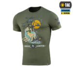 M-TAC ФУТБОЛКА SURF CLUB LIGHT OLIVE - Зображення 3