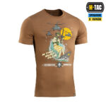 M-TAC ФУТБОЛКА SURF CLUB COYOTE BROWN - Зображення 2