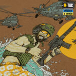 M-TAC ФУТБОЛКА SURF CLUB COYOTE BROWN - Зображення 6