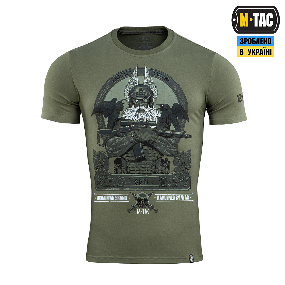 4834237063_m-tac-futbolka-odin M-TAC ФУТБОЛКА ODIN LIGHT OLIVE - Зображення 1