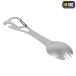 M-TAC СТОЛОВИЙ НАБІР ЛОЖКА-ВИЛКА З КАРАБІНОМ - Зображення 5