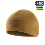 M-Tac шапка Watch Cap Elite флис (320г/м2) з липучкою Coyote Brown - Зображення 2