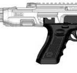 Обвіс тактичний FAB Defense K.P.O.S. Scout для Glock 17/19. К: чорний