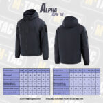 M-TAC КУРТКА ЗИМОВА ALPHA GEN.III DARK NAVY BLUE - Зображення 5