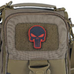 M-TAC НАШИВКА PUNISHER PVC RED/BLACK - Зображення 4