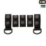 M-TAC КРІПЛЕННЯ НА ТАКТИЧНИЙ РЕМІНЬ (5 ШТ) BLACK