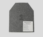 Комплект бронепластин 2 клас 3 мм. Miilux 500 1.9 кг