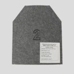 Комплект бронепластин 2 клас 3 мм. Miilux 500 1.9 кг