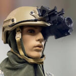 Монокуляр нічного бачення Spina optics PVS-14, 3х28, цифровий, 200 м, 850 нм, поліпшене кріплення й підсумок - Зображення 4