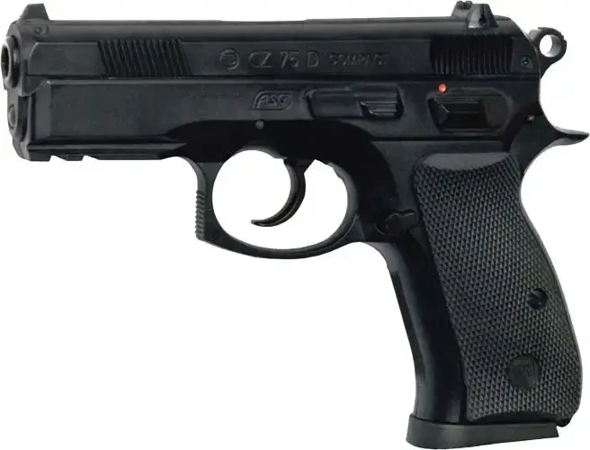 5857765189_pistolet-pnevmatichnij-asg Пістолет пневматичний ASG CZ 75D Compact BB кал. 4.5 мм - Зображення 1