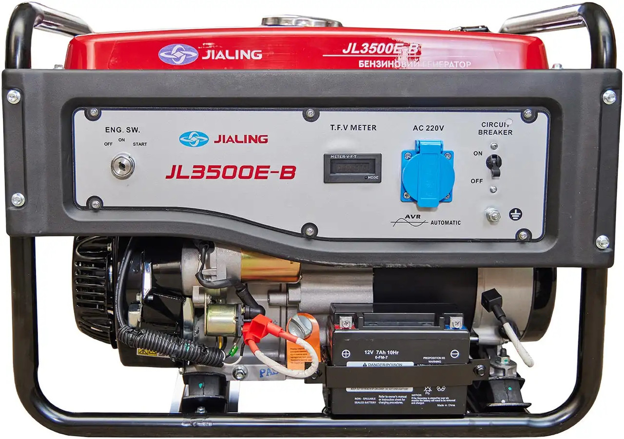6047535533_generator-benzinovij-jialing Генератор бензиновий JIALING 5.5 квт 1-фазний - Зображення 1