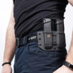 Подвійний паучер Ata-Gear Double pouch Ver. 1 для зброї Glock-17/22/47. Чорний - Зображення 5