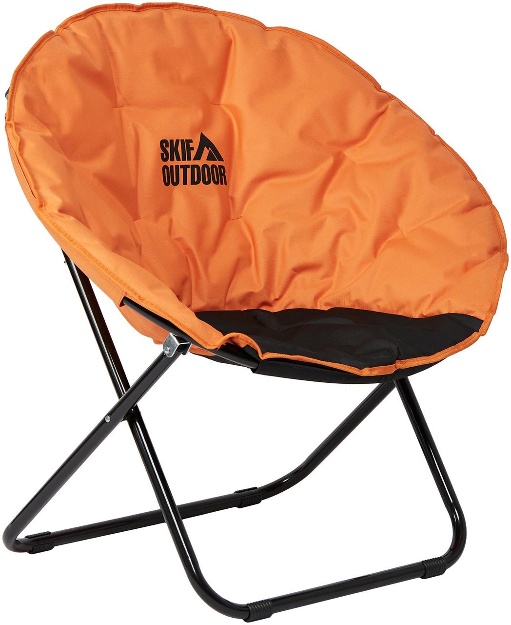 6095539316_stilets-rozkladnij-skif Стілець розкладний Skif Outdoor Shell. Чорний/помаранчевий - Зображення 1