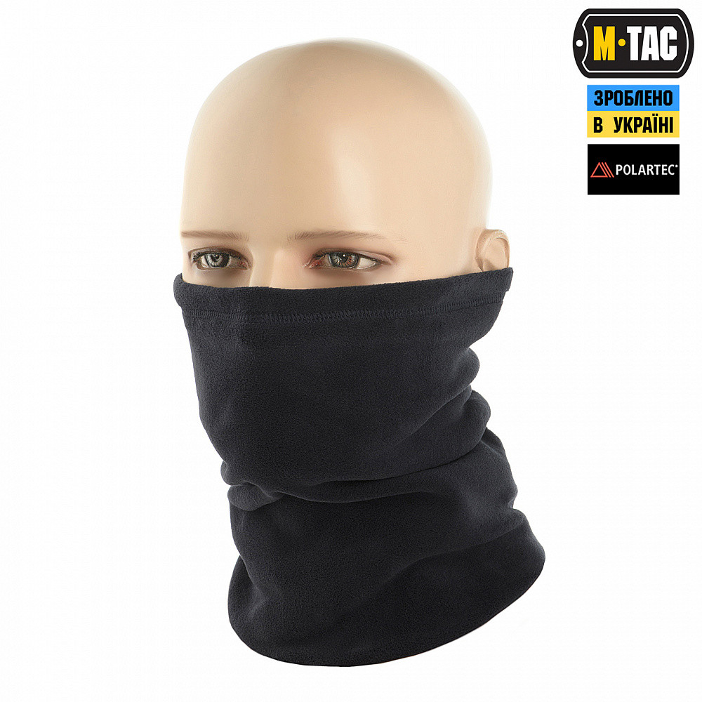 6099202076_m-tac-sharf-truba-dovgij M-TAC ШАРФ-ТРУБА ДОВГИЙ POLARTEC Dark Navy Blue - Зображення 1