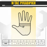 Тактичні рукавички M-Tac Scout Tactical Mk.2 MC Black - Зображення 4