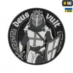 M-TAC НАШИВКА DEUS VULT 3D PVC COYOTE