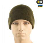 M-Tac шапка тонка в'язка 100% акрил Dark Olive - Зображення 2
