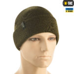 M-Tac шапка тонка в'язка 100% акрил Dark Olive - Зображення 3