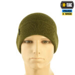 M-Tac шапка тонка в'язка 100% акрил Olive - Зображення 3
