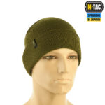 M-Tac шапка тонка в'язка 100% акрил Olive - Зображення 4