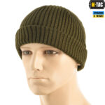M-Tac шапка в'язана 100% акрил  Dark Olive