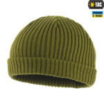 M-Tac шапка в'язана 100% акрил  Olive - Зображення 4