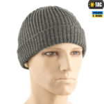 M-Tac шапка в'язана 100% акрил  Grey - Зображення 3