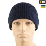 M-Tac шапка в'язана 100% акрил  Dark Navy Blue - Зображення 2