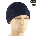 M-Tac шапка в'язана 100% акрил  Dark Navy Blue - Зображення 3