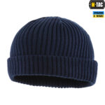 M-Tac шапка в'язана 100% акрил  Dark Navy Blue - Зображення 4