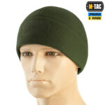 M-TAC ШАПКА WATCH CAP ELITE ФЛІС (320Г/М2) З ЛИПУЧКОЮ  Army Olive
