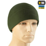 M-TAC ШАПКА WATCH CAP ELITE ФЛІС (320Г/М2) З ЛИПУЧКОЮ  Army Olive - Зображення 3