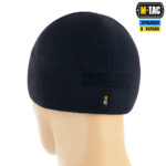 M-Tac шапка Watch Cap Elite флис (320г/м2) з липучкою Dark Navy Blue - Зображення 4