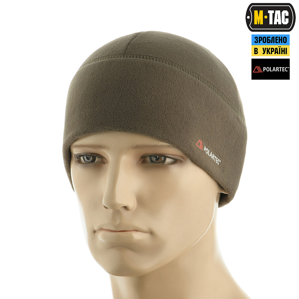6278714842_m-tac-shapka-watch M-Tac шапка Watch Cap фліс Light Polartec Dark Olive - Зображення 1
