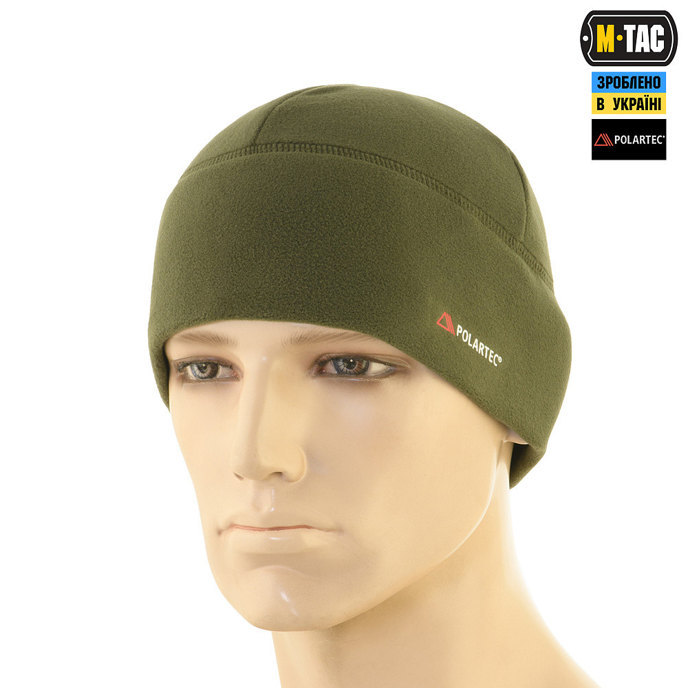6278717854_m-tac-shapka-watch M-Tac шапка Watch Cap фліс Light Polartec Army Olive - Зображення 1