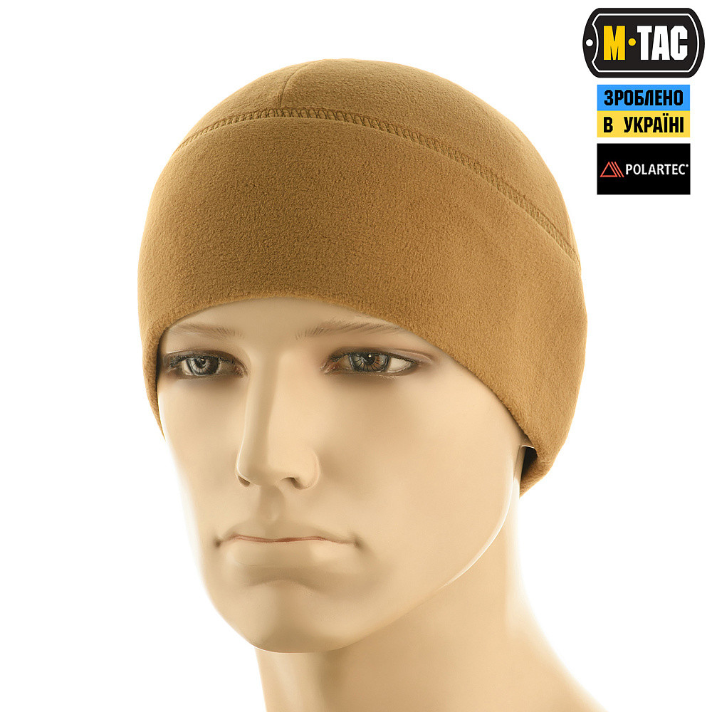 6282549055_m-tac-shapka-watch M-Tac шапка Watch Cap фліс Light Polartec Gen.II Coyote - Зображення 1