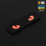 M-Tac нашивка Cat Eyes Laser Cut  Black/Red/GID - Зображення 2