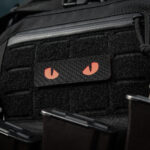 M-Tac нашивка Cat Eyes Laser Cut  Black/Red/GID - Зображення 5