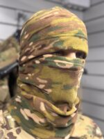 Набір  шапка + баф зимовий флісовий мультикам - Зображення 4